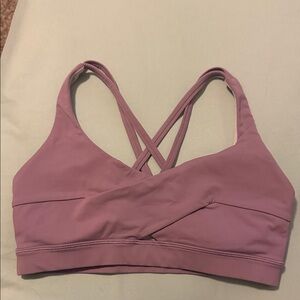 Lululemon Athletica Dusty Rose Sports Bra